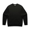 Relaxed Crew Neck Sweater Black
